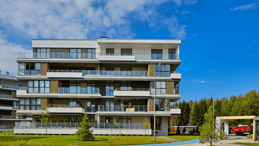 A substantial apartment in Electronic City, representing modern urban architecture and living spaces.