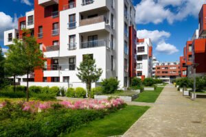 A family's first home is a key turning into a heart-shaped safe