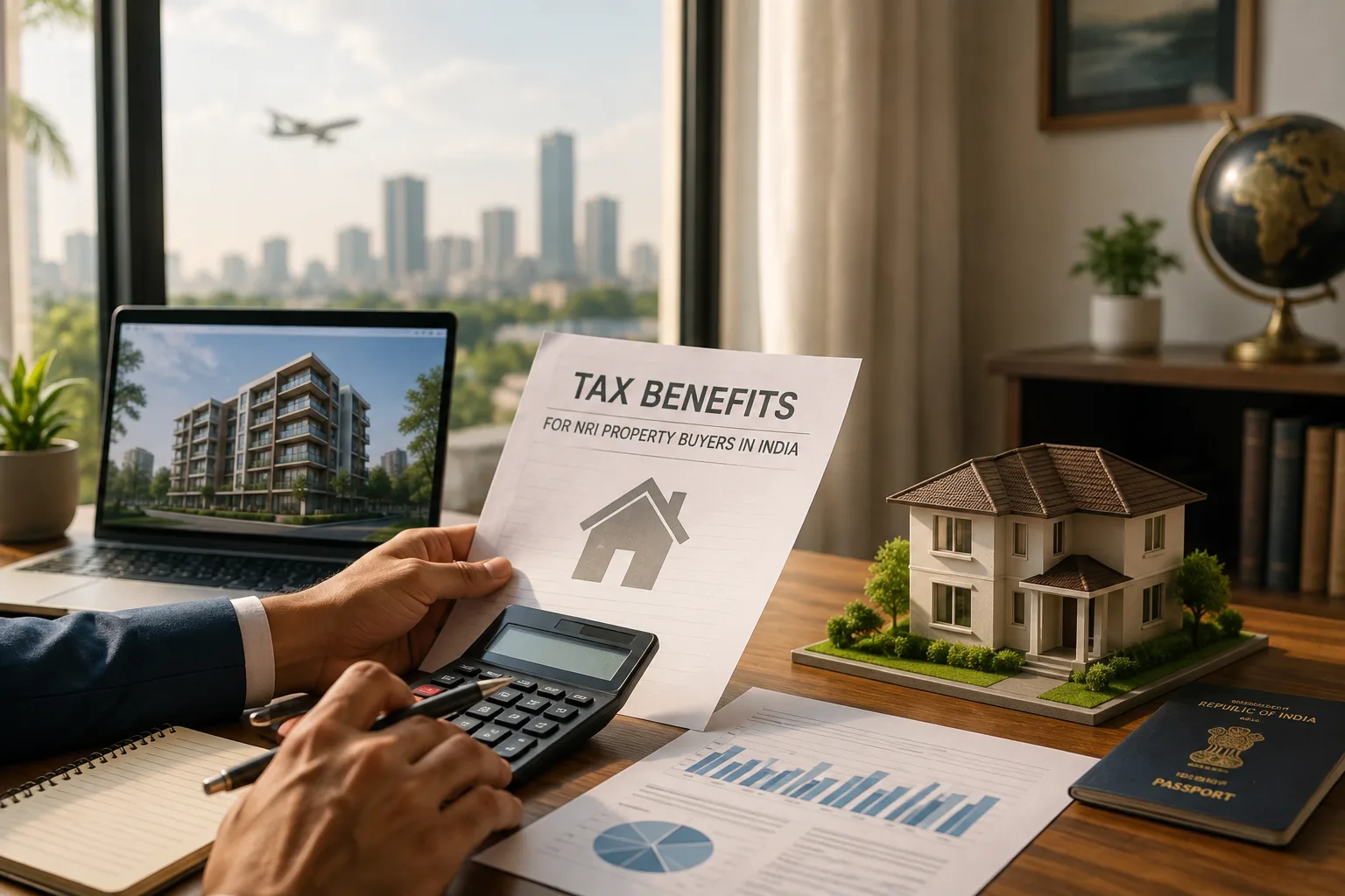 Tax benefits for NRI property buyers in India in 2026